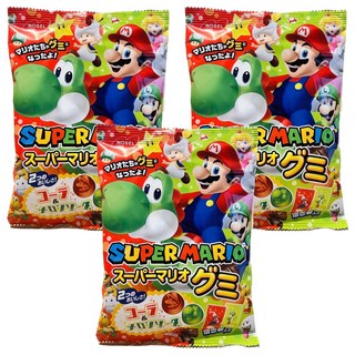 Nobel 可樂哈密瓜風味軟糖馬力歐版, 81.7g, 3個