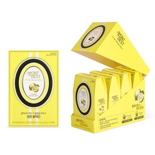 MONTBEST 檸檬紅茶隨身包, 0.6g, 10條, 4盒