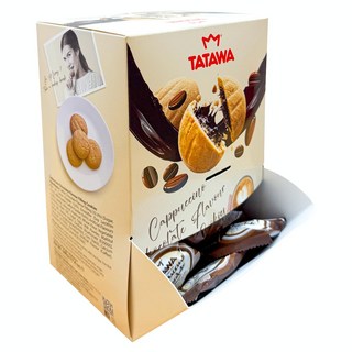 TATAWA 包餡餅乾 卡布奇諾巧克力口味, 500g, 1盒
