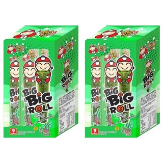 TAOKAENOI CRISPY SEAWEED ORIGINAL 小老板海苔棒棒捲 原味, 27g, 2盒