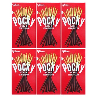 glico 格力高 Pocky 百奇巧克力棒, 27g, 6盒