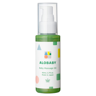 ALOBABY 寶寶按摩油 80mL 植物成分 好推不黏膩 溫和無香型, 1瓶