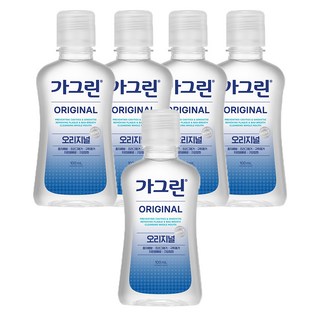가그린 오리지널 구강청결제, 100ml, 5개