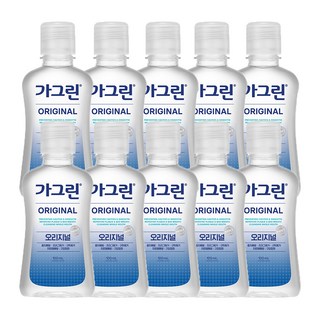 가그린 오리지널 구강청결제, 100ml, 10개