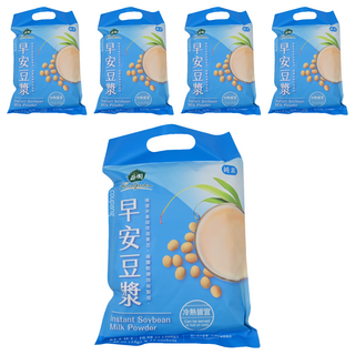 薌園 早安豆漿, 非基因改造, 無添加, 冷熱皆可沖泡, 300g, 5袋