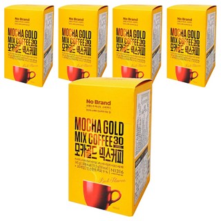 三合一摩卡金牌咖啡, 11.5g, 30包, 5盒
