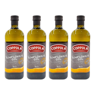 COPPOLA 柯波拉 葵花籽油 義大利產, 1L, 4瓶
