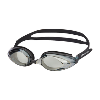 Phoenix 寬視游泳鏡 PN-405M, 黑色, 1個