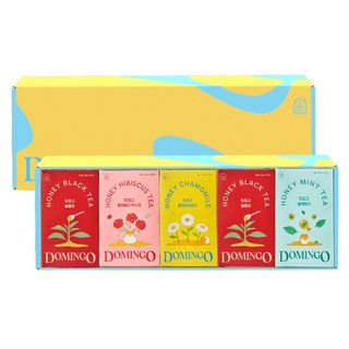 도밍고 스페셜 기프트 티 세트, 티백 4종, 1세트