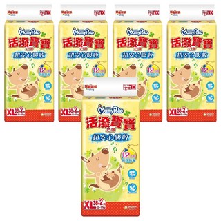 MamyPoko 滿意寶寶 活潑寶寶黏貼型尿布 12-17kg, XL, 200片