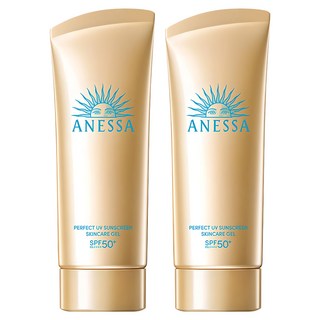 ANESSA 安耐曬 金鑽高效水感防曬凝膠NA SPF50+ PA++++, 2條, 90g