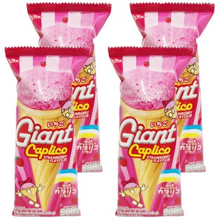 glico 格力高 甜筒餅乾 草莓口味 27g*4包