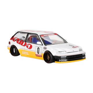 MINI GT 1/64 本田 Honda Civic EF Kanjo V1 環狀線三代喜美 金屬模型車 KaidoHouse聯名款, 1個
