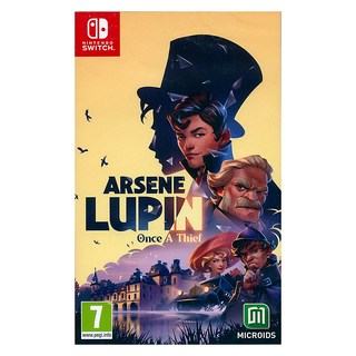 Nintendo 任天堂 SWITCH 亞森羅蘋：昔日大盜 Arsene Lupin: Once a Thief 中英日文歐版, 單一商品
