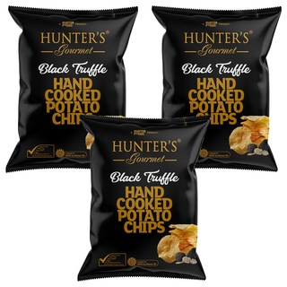 HUNTER'S gourmet 手工洋芋片，黑松露味，125g, 3包