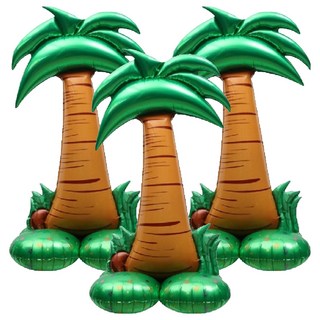 45吋站立椰子樹鋁箔氣球，寬65x高114公分, 椰子樹, 3個
