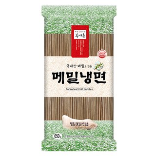 Bongpyung 蕎麥冷麵條, 650g, 1個