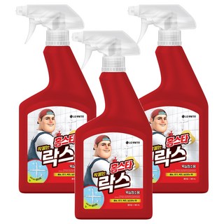 홈스타 착 붙는 락스 스프레이, 900ml, 3개