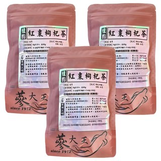 蔘大王 桂圓紅棗枸杞茶包, 6g, 10包, 3袋