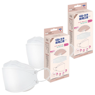 PERFECT 普惠醫工 韓版KF94 醫用口罩 成人款, 天使白, 10片, 2盒