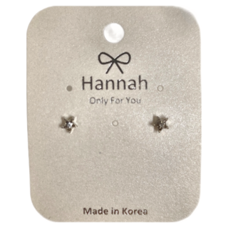 Hannah 正韓18-2貼耳針式耳環 Set, SY30263