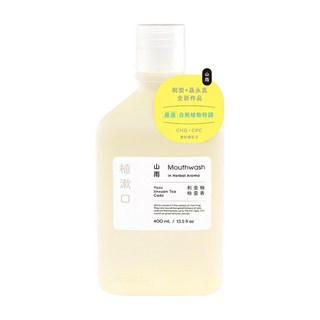 Shallop 刷樂 植漱口 口腔清潔液 山雨, 400ml, 1瓶