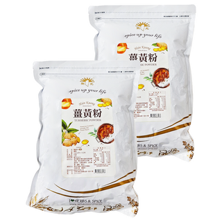 新光洋菜 薑黃粉 全素, 1kg, 2包