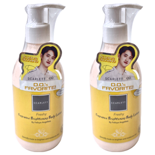 SCARLETT 美體潤膚乳液, Freshy, 300ml, 2瓶
