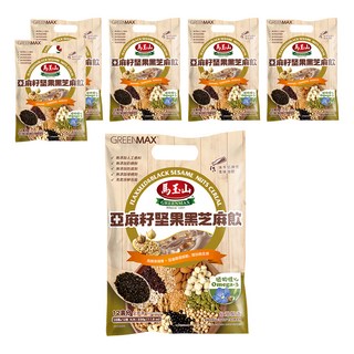 馬玉山 亞麻籽堅果黑芝麻飲, 28g, 12包, 6袋