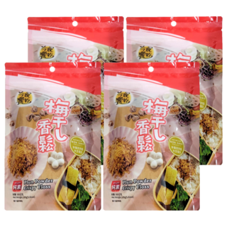 今晚饗吃 梅干素香鬆 純素 Plum Powder Crispy Floss, 165g, 4包