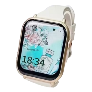 Apollo Life 阿波羅 City X9 智慧手錶 米金色 1.96吋 生活防水, 藍牙