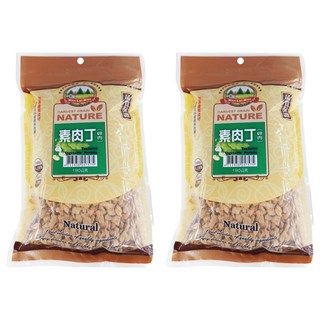WON LAI WON 旺來旺 素肉丁 (碎肉) 全素 Harvest Grain Nature, 180g, 2包