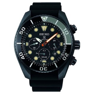 Seiko 精工 PROSPEX 全黑系三眼水鬼太陽能潛水錶 SSC761J1 V192-0AE0SD 45mm