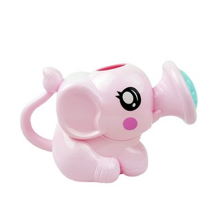 BAREUN KOREA 大象灑水洗澡玩具 粉紅色 適用年齡3歲以上 ABS塑膠材質, 1個