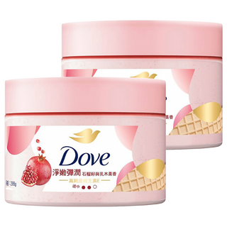 Dove 多芬 去角質身體磨砂膏 石榴籽&乳木果, 298g, 2罐