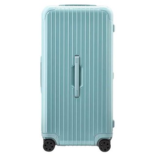 bebehome 超大容量萬向輪胖胖行李箱 PC+ABS, 冰川藍, 28吋(68 x 37 x 35cm)