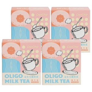 Papa Oligo 糖老爹 益生元 纖奶茶 高纖 減糖 輕卡, 200g, 4盒