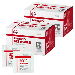 탐사 소독용 알콜 스왑 에탄올, 100개입, 2개