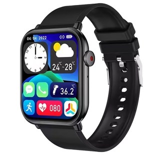 Apollo Life 阿波羅 City X9 智慧手錶 原廠保固, 1.96吋, 岩黑色, 藍牙