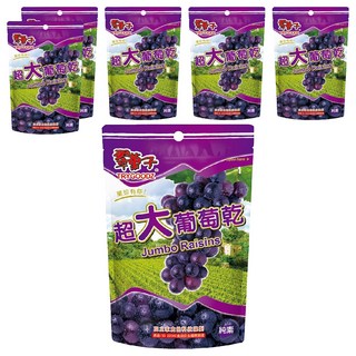 TRYGOODZ 翠菓子 超大葡萄乾鮮果乾 - 豆之家嚴選 健康美味零食首選, 280g, 6包