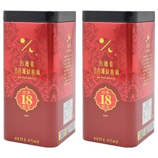 HOHOCHA 喝喝茶 精選台茶18號 紅玉, 75g, 1入, 2罐