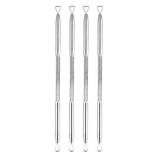 小麥購物 多功能粉刺夾 Y641 10g, 雙頭粉刺圈, 4支