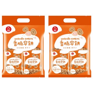 九福 香脆傘餅 全素, 200g, 2袋