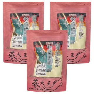 蔘大王 山苦瓜七葉膽茶包 3D立體茶包 日本PET網紗, 6g, 10包, 3袋