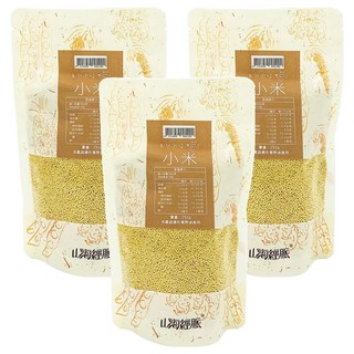 山海經脈 鳥兒歡唱 小米, 250g, 3包