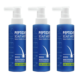 SOFEI 舒妃 自然匯 藍銅胜肽頭皮涼水菁華 舒緩鎮靜, 80ml, 3瓶