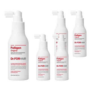 닥터포헤어 폴리젠 토닉, 120ml, 5개
