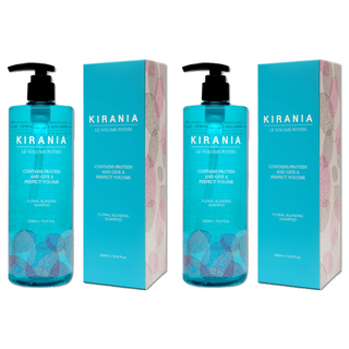 키라니아 르볼륨 단백질 샴푸, 2개, 500ml