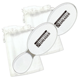 GREAGER 腳閃耀去角質器, 1入, 2個