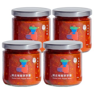OR sauce 或者安醬 剝皮辣椒莎莎醬, 190g, 4罐